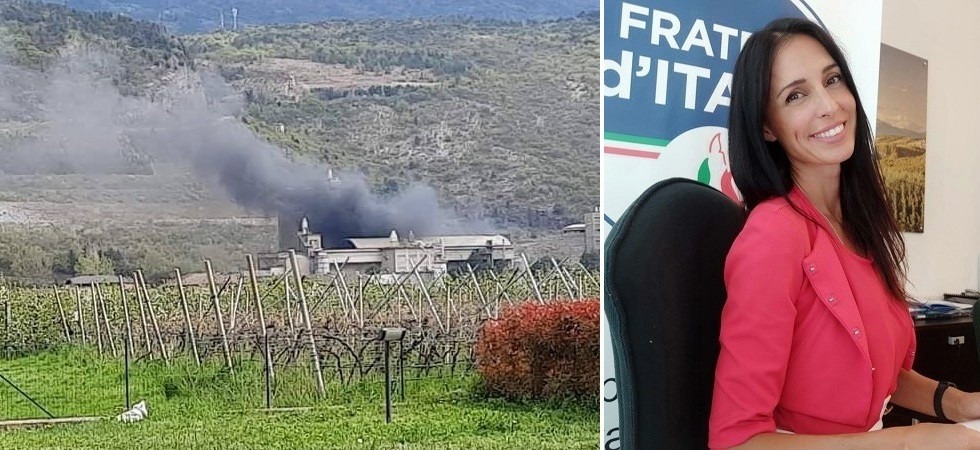 Nube di fumo nero dal cementificio di Sarche, Ambrosi: “Temiamo per la salute dei cittadini e per la tutela del Biotopo”